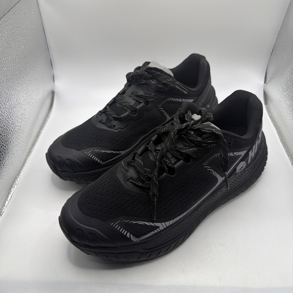 Hi-Tec Men's Trail Running Shoes Black/Asphalt Color Size 11.‎ New